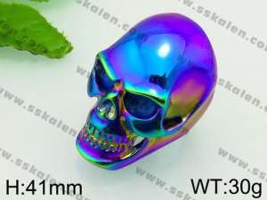 Stainless Skull Ring - KR38797-TOT