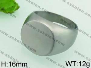 Stainless Steel Special Ring - KR38815-TOT