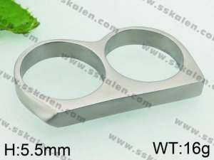Stainless Steel Special Ring - KR38844-TOT