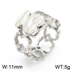 Stainless Steel Special Ring - KR38885-K