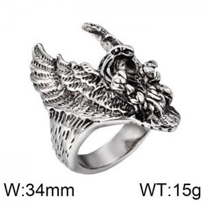 Stainless Steel Special Ring - KR39445-OT