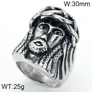 Stainless Steel Special Ring - KR39454-OT