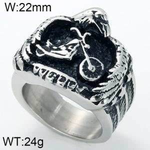 Stainless Steel Special Ring - KR39461-OT