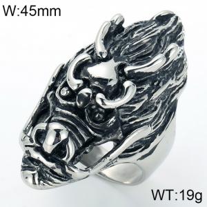 Stainless Steel Special Ring - KR39476-OT