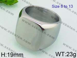 Stainless Steel Special Ring - KR41385-TJY