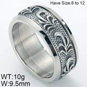 Stainless Steel Special Ring - KR41858-K