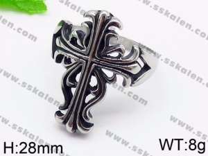 Stainless Steel Special Ring - KR43054-TLX