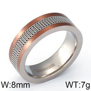 Titanium Ring - KR43323-K