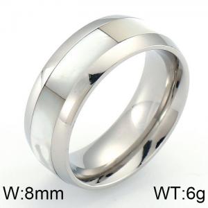 Stainless Steel Special Ring - KR43409-K