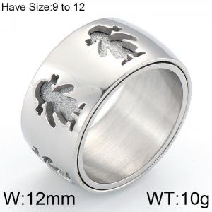 Stainless Steel Special Ring - KR43415-K