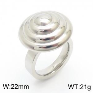 Stainless Steel Special Ring - KR44079-K