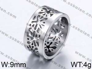 Stainless Steel Special Ring - KR44175-K