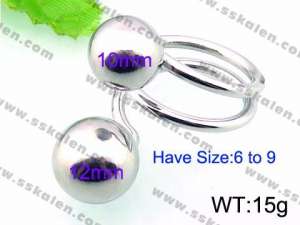 Stainless Steel Special Ring - KR45070-Z