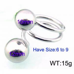 Stainless Steel Special Ring - KR45070-Z