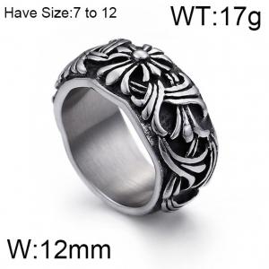Stainless Steel Special Ring - KR45111-K
