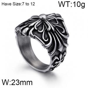 Stainless Steel Special Ring - KR45112-K