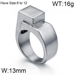 Stainless Steel Special Ring - KR45959-K