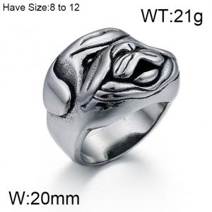 Stainless Steel Special Ring - KR45960-K