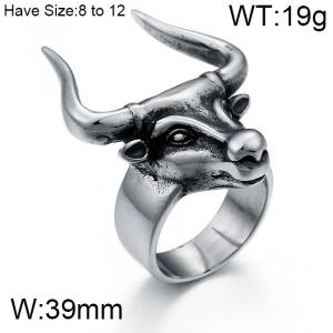 Stainless Steel Special Ring - KR45961-K