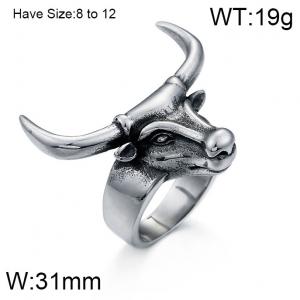Stainless Steel Special Ring - KR45962-K