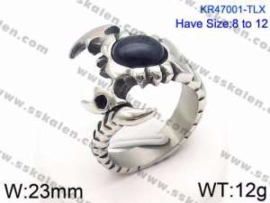 Stainless Steel Special Ring - KR47001-TLX