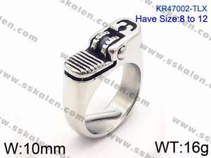 Stainless Steel Special Ring - KR47002-TLX
