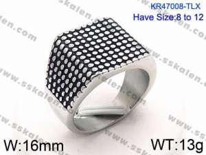 Stainless Steel Special Ring - KR47008-TLX