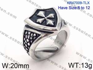 Stainless Steel Special Ring - KR47009-TLX