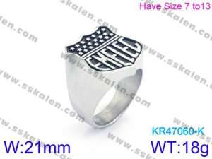 Stainless Steel Special Ring - KR47060-K