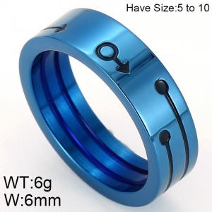 Stainless Steel Special Ring - KR47292-K