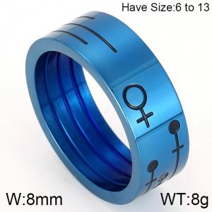 Stainless Steel Special Ring - KR47293-K