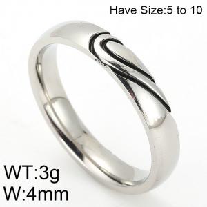 Stainless Steel Special Ring - KR47868-K