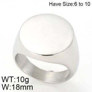 Stainless Steel Special Ring - KR47941-K