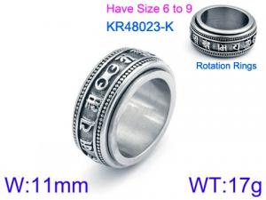 Stainless Steel Special Ring - KR48023-K