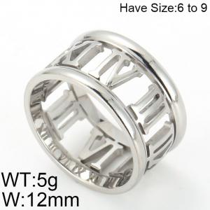 Stainless Steel Special Ring - KR48897-K