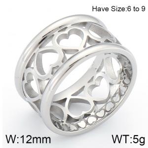 Stainless Steel Special Ring - KR48926-K