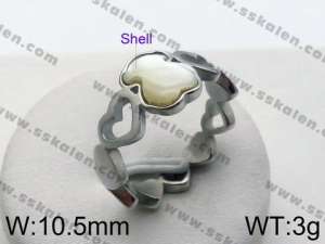 Stainless Steel Special Ring - KR49142-GC