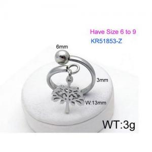 Stainless Steel Special Ring - KR51660-Z