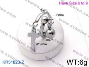 Stainless Steel Special Ring - KR51823-Z