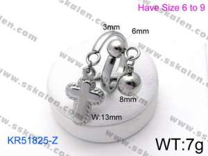 Stainless Steel Special Ring - KR51825-Z