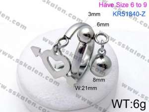 Stainless Steel Special Ring - KR51840-Z
