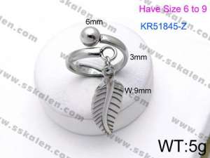 Stainless Steel Special Ring - KR51845-Z