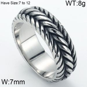 Stainless Steel Special Ring - KR53967-K