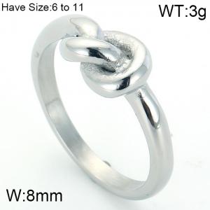 Stainless Steel Special Ring - KR54483-K