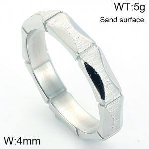 Stainless Steel Special Ring - KR82013-GC