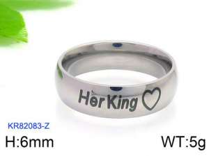 Stainless Steel Special Ring - KR82083-Z
