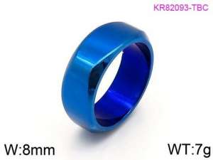 Stainless Steel Special Ring - KR82093-TBC