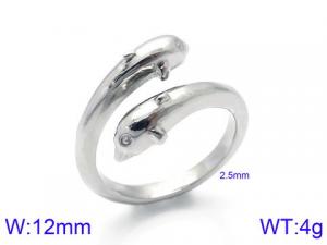 Stainless Steel Special Ring - KR82508-HX