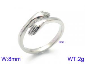 Stainless Steel Special Ring - KR82509-HX