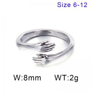 Stainless Steel Special Ring - KR82509-HX